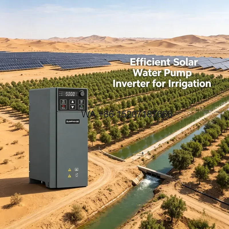 Solar Pump Inverter 2.2Kw - Sunphase 2.2kW Yüksek Verimli MPPT %99