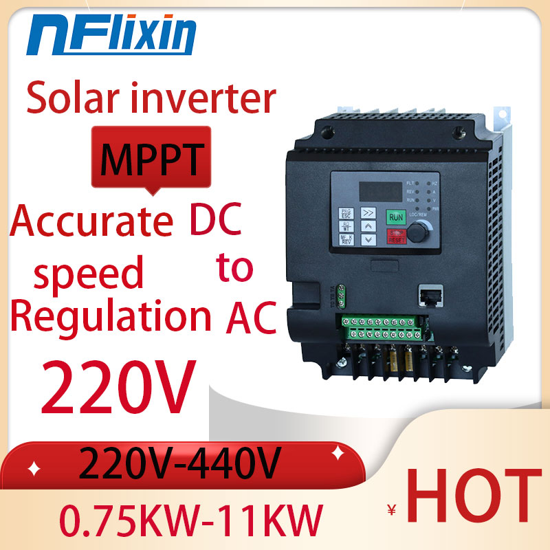Solar Pump Inverter 2.2Kw - VFD Solar Inverter DC 200-400V 2.2KW