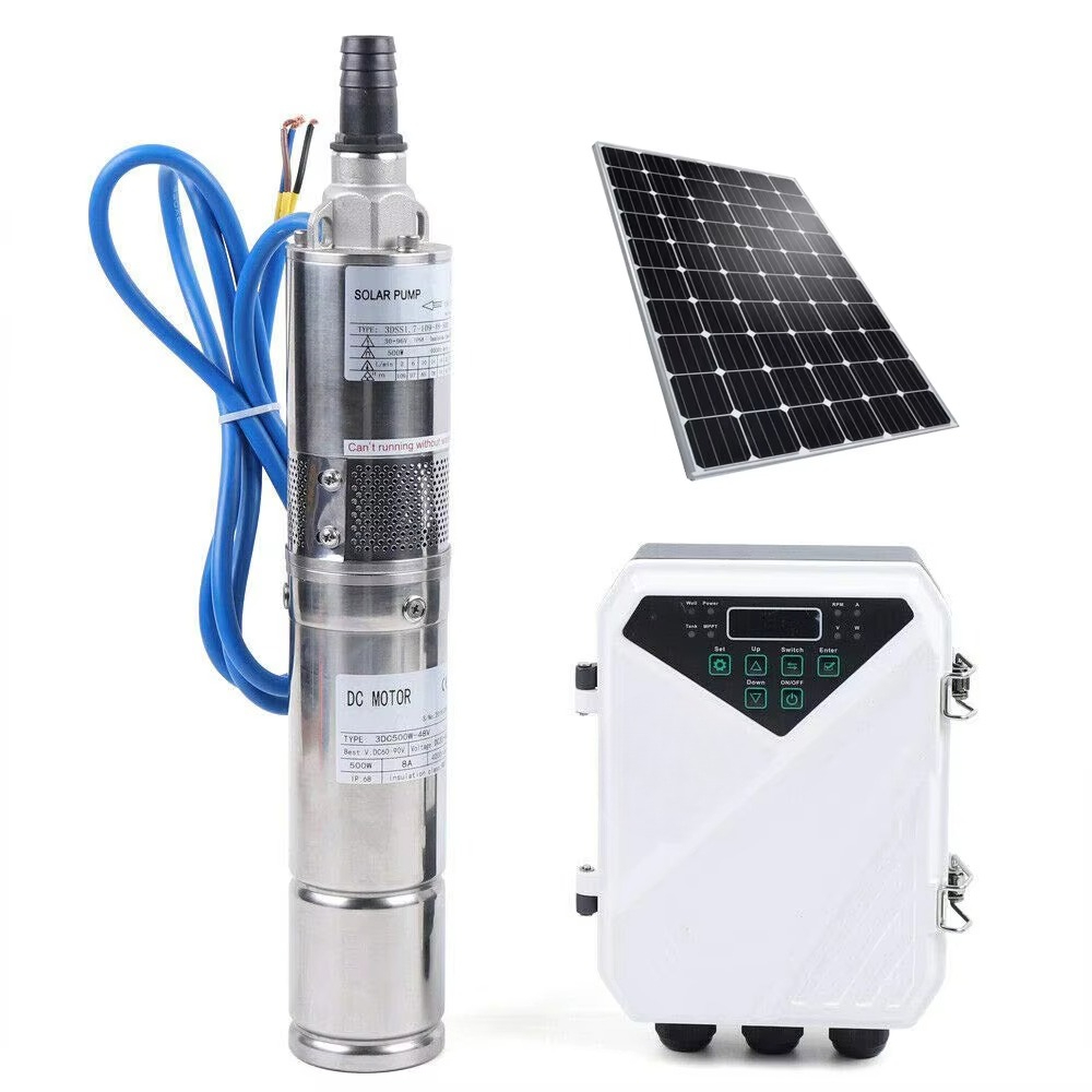 Solar Water Pump 48V Submersible - DC Yüksek Basınçlı 48V 120m Derin