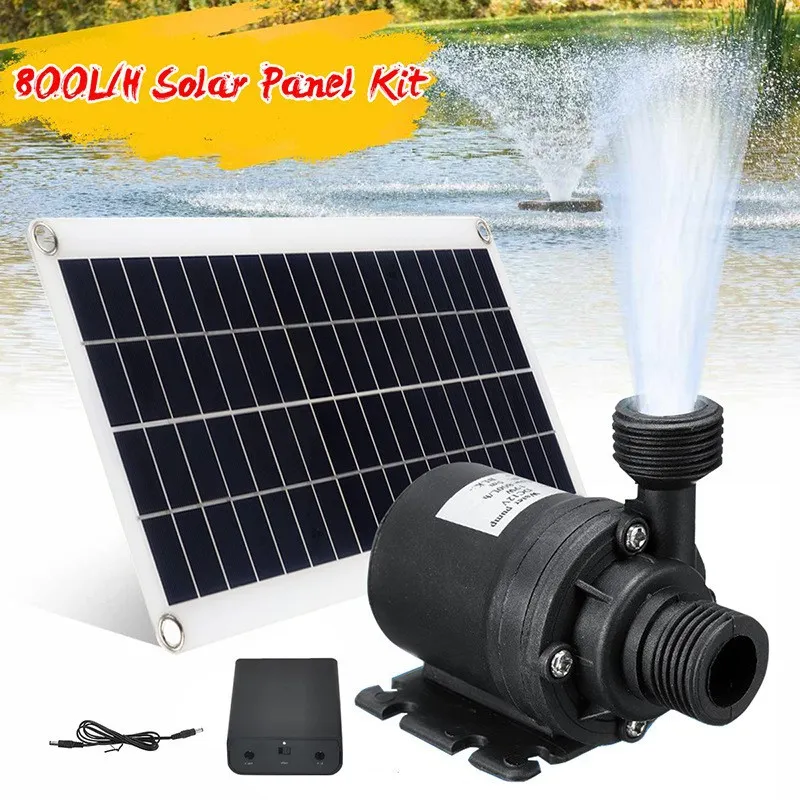 Solar Irrigation Pump 12V - 50W 12V Güneş Paneliyle Çalışan, Düşük