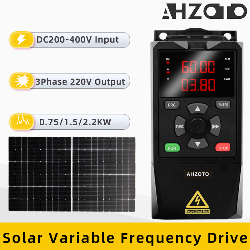 Mppt Solar Pump Controller 1.5Kw - Güneş Enerjili VFD İnvertör, DC'den AC'ye
