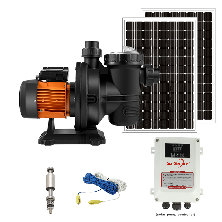 Solar Pool Pump 48V Dc - SUNSEEKER 48V DC 550W Güneş Enerjili