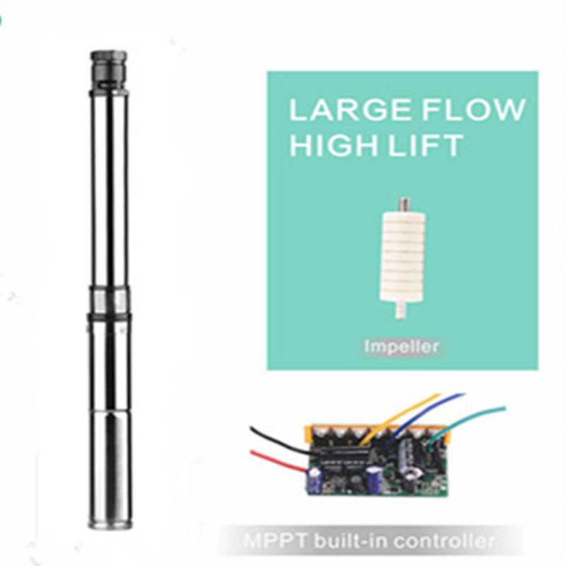 Harici Kontrolörlü 3 İnç 1HP P - Solar Water Pump 1Hp Dc incelemesi ve fiyatı