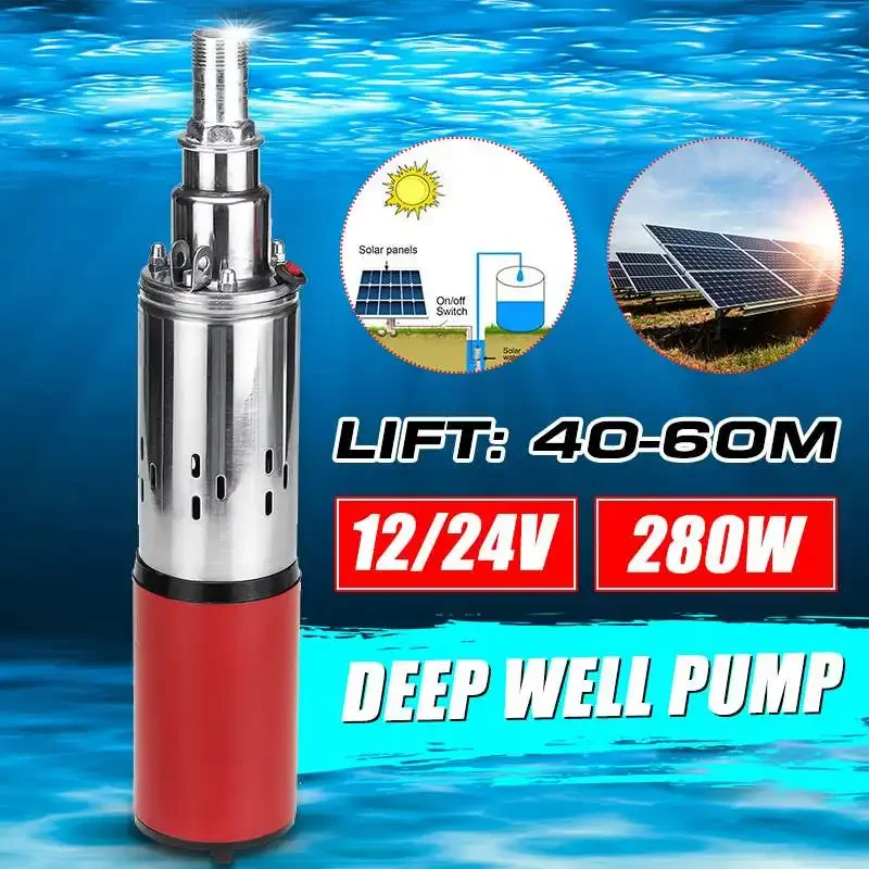 280W 12V/24V Güneş Enerjili Su - Solar Irrigation Pump 12V incelemesi ve fiyatı