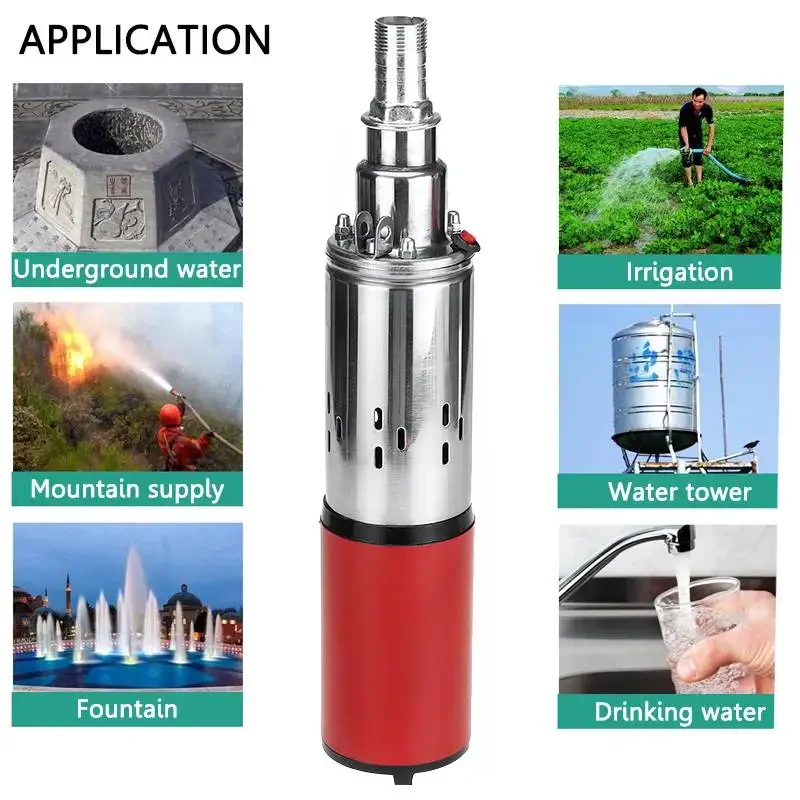 280W 12V/24V Güneş Enerjili Su - Solar Irrigation Pump 12V incelemesi ve fiyatı