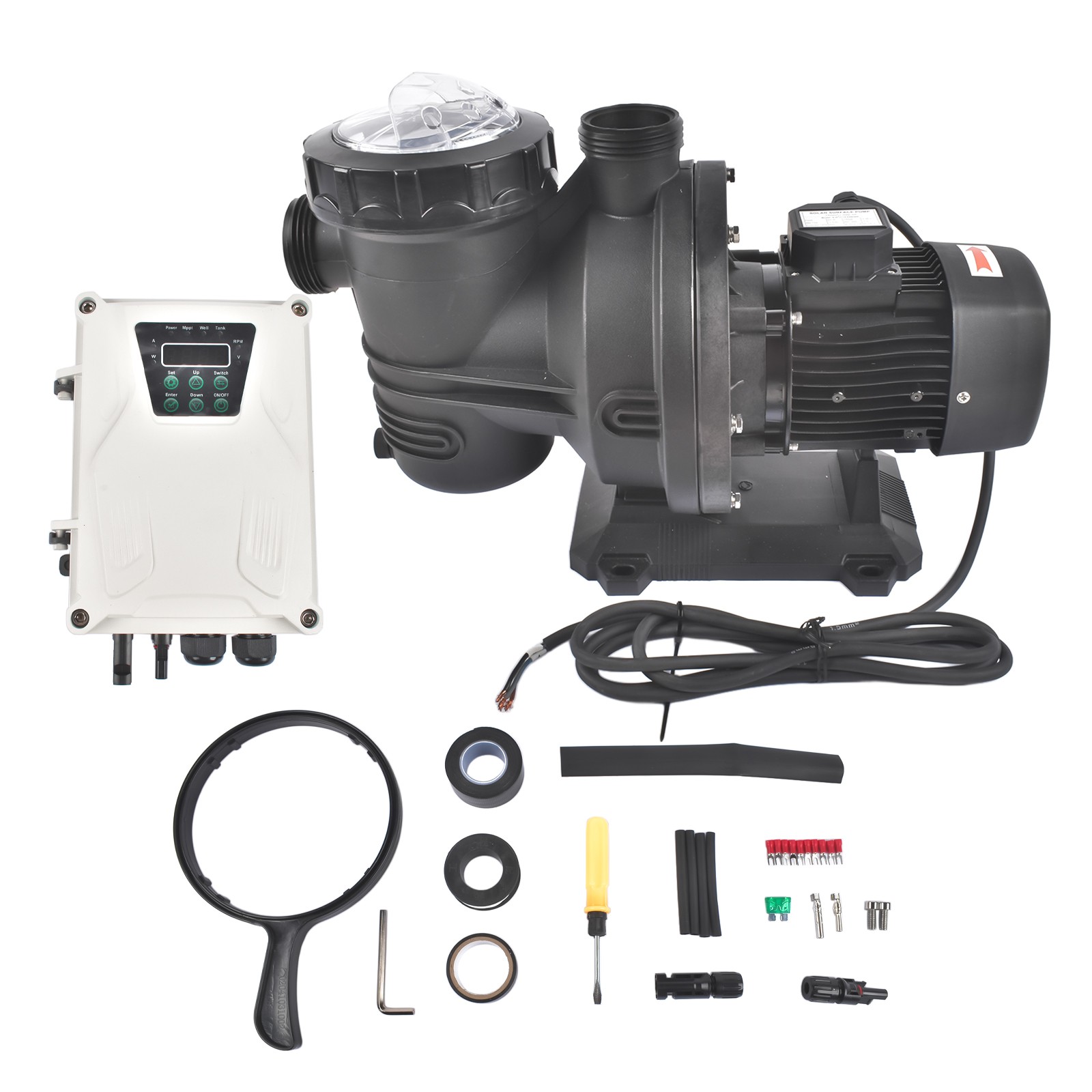 AP02 500W Güneş Enerjili Pompa - Solar Pool Pump 48V Dc incelemesi ve fiyatı