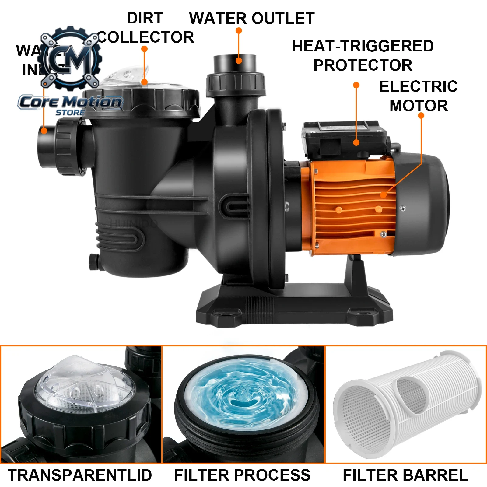 VEVOR Havuz Pompası Yüzme Havu - Solar Pool Pump 48V Dc incelemesi ve fiyatı