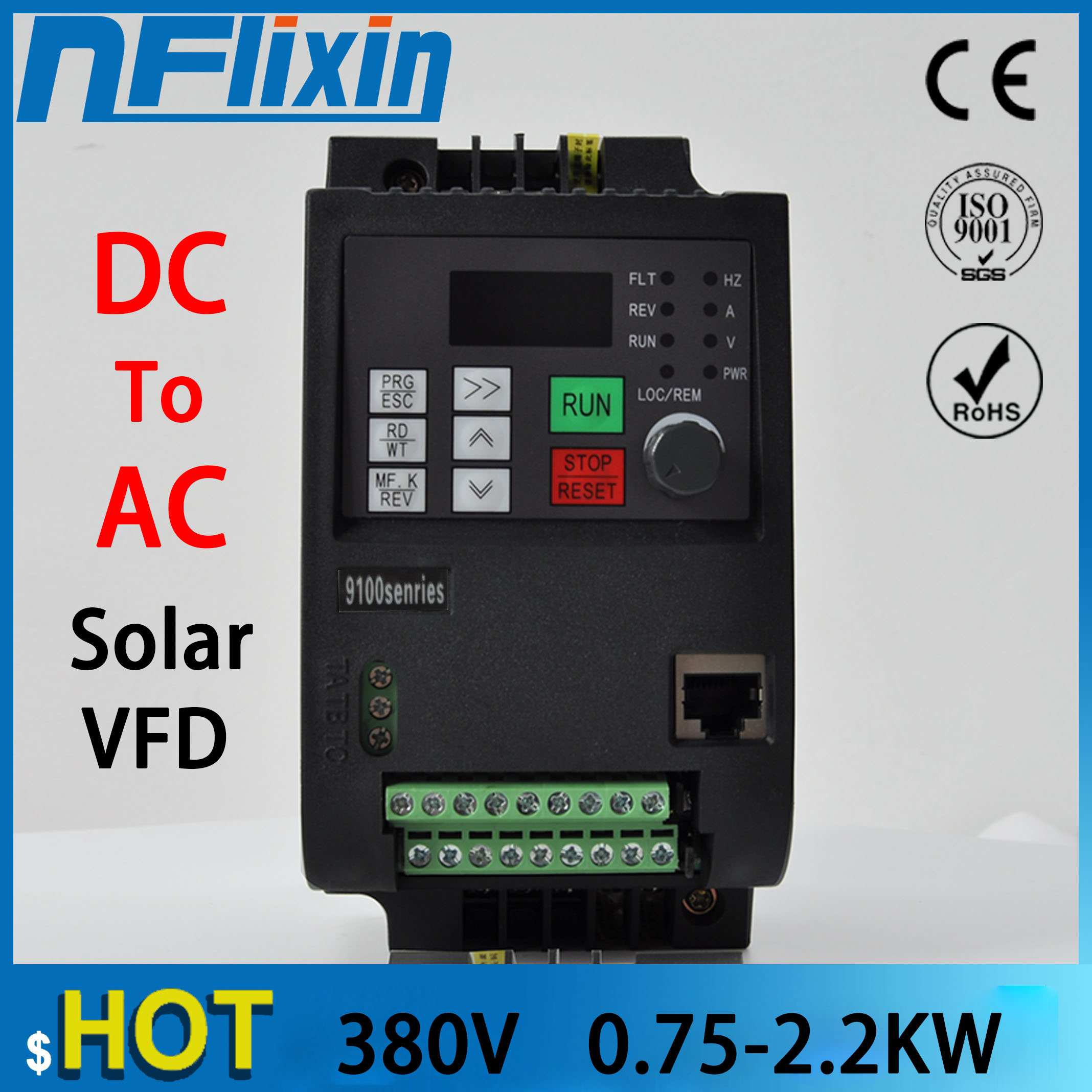 PV Güneş Enerjisi İnvertörü DC - Mppt Solar Pump Controller 1.5Kw incelemesi ve fiyatı