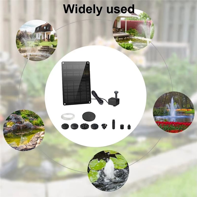 ABAE-Güneş Paneliyle Çalışan 9 - Solar Powered Water Pump Kit Complete incelemesi ve fiyatı