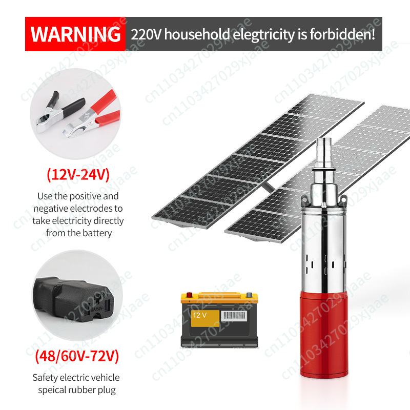 Güneş Enerjili Su Pompası, 12V - Solar Irrigation Pump 12V incelemesi ve fiyatı