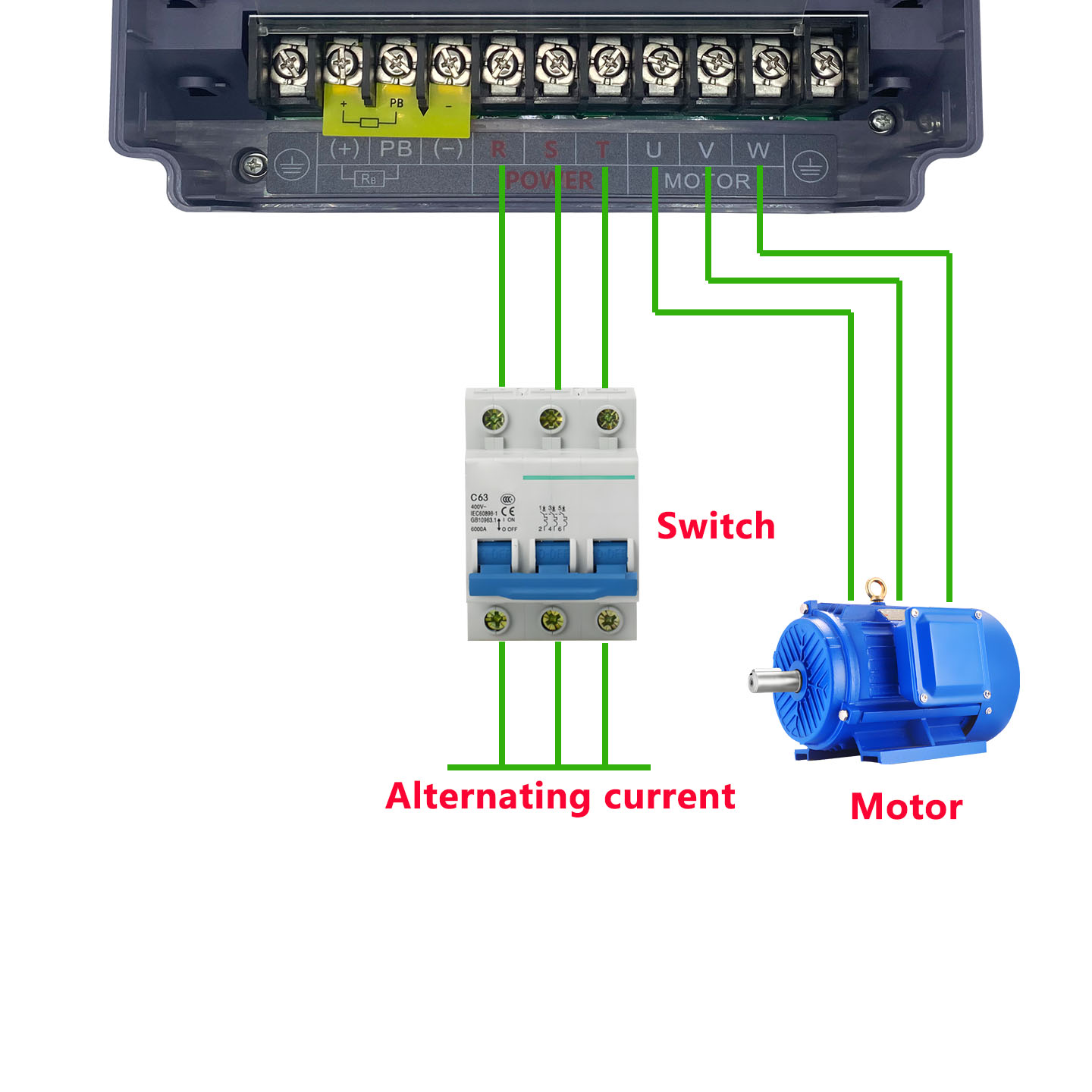 Yüksek Performanslı 5.5kW VFD  - Solar Pump Inverter 5.5Kw Three Phase incelemesi ve fiyatı