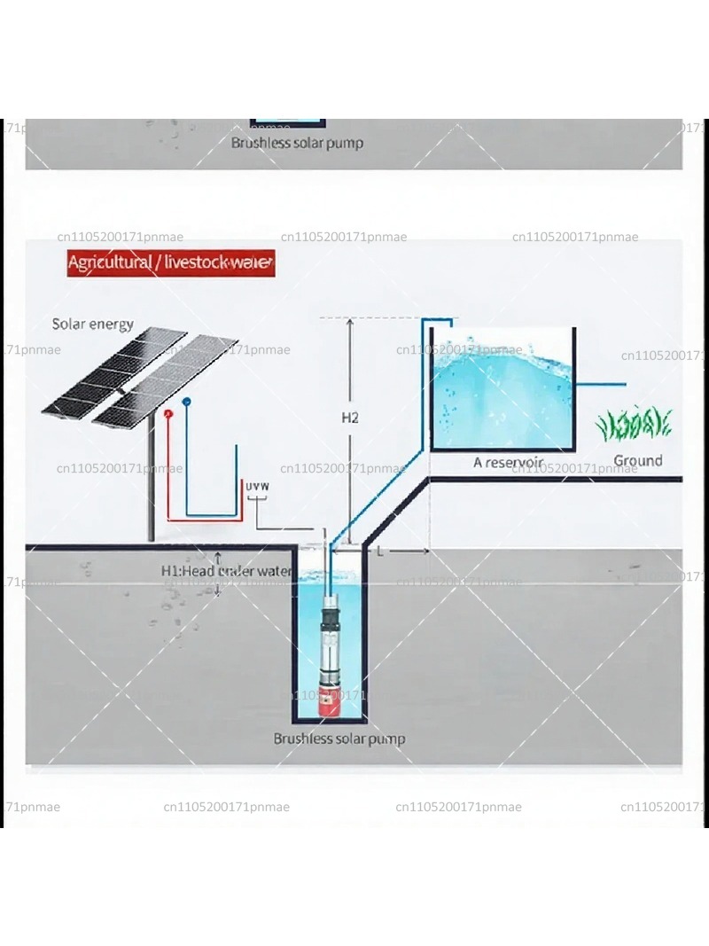 12V 24V 48V Yüksek Basınçlı DC - Solar Water Pump 48V Submersible incelemesi ve fiyatı
