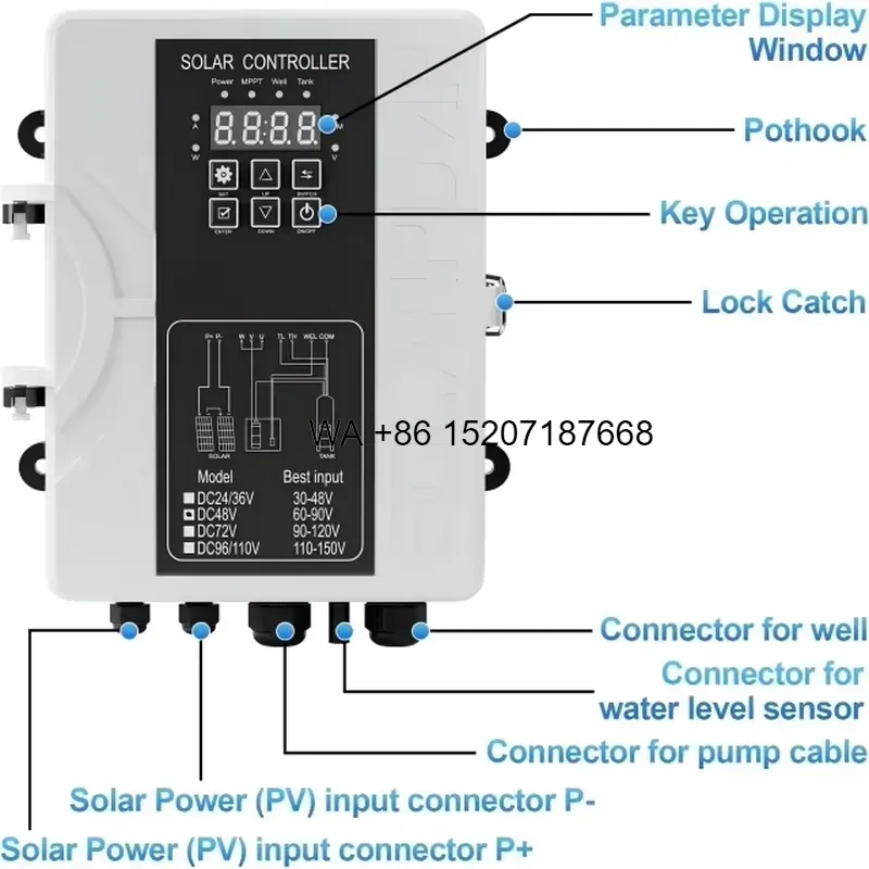 Wmwmnu 48V 750W Güneş Enerjili - Solar Water Pump 48V Submersible incelemesi ve fiyatı