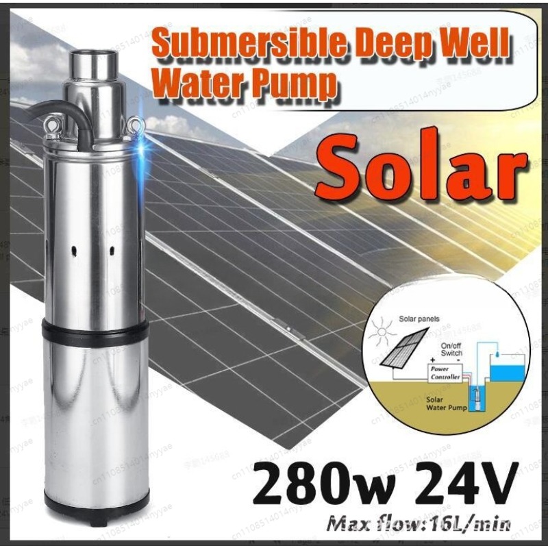 Güneş Enerjili Derin Kuyu Vida - Solar Irrigation Pump 12V incelemesi ve fiyatı