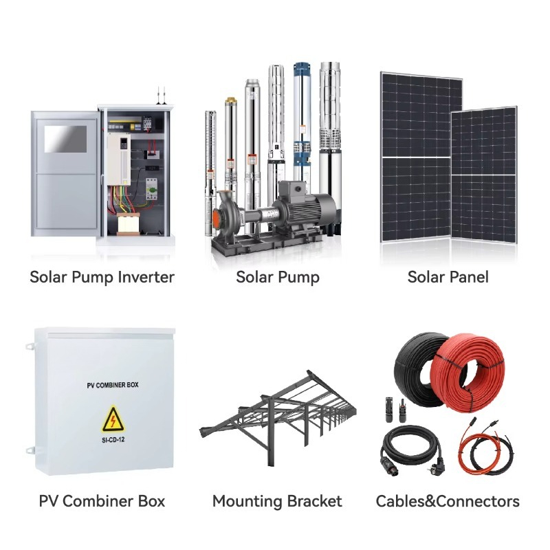 AC Derin Dalgıç Tam Güçlü Kuyu - Solar Powered Water Pump Kit Complete incelemesi ve fiyatı