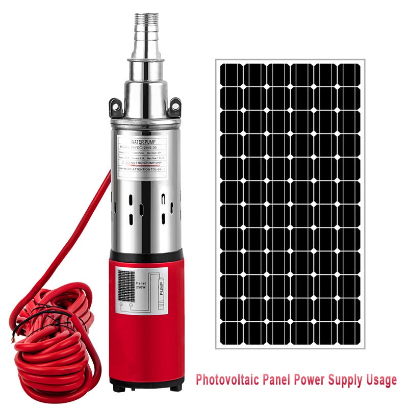 DC Derin Kuyu Pompası 12V 24V  - Solar Water Pump 48V Submersible incelemesi ve fiyatı