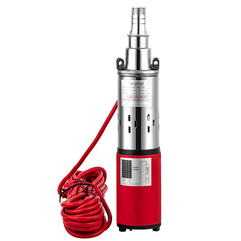 DC Derin Kuyu Pompası 12V 24V  - Solar Water Pump 48V Submersible incelemesi ve fiyatı