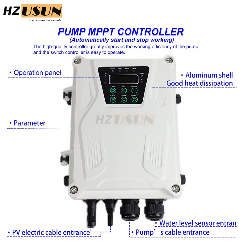 1HP 3'' DC 48V Güneş Paneli il - Solar Water Pump 1Hp Dc incelemesi ve fiyatı