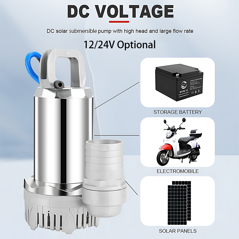12V 24V DC Güneş Enerjili Dalg - Solar Irrigation Pump 12V incelemesi ve fiyatı