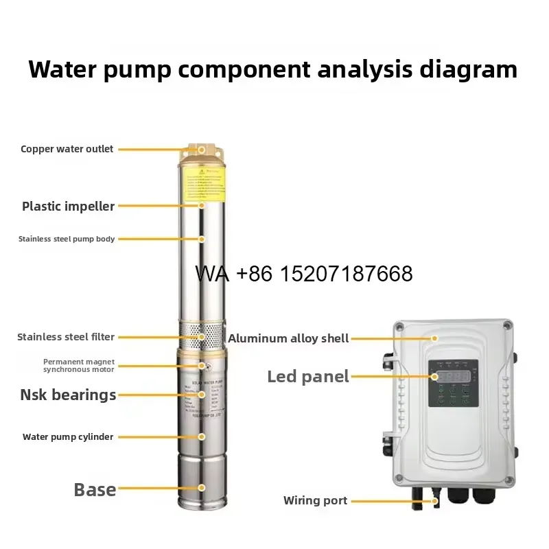 Wmwmnu DC Güneş Enerjili Pompa - Solar Water Pump 1Hp Dc incelemesi ve fiyatı